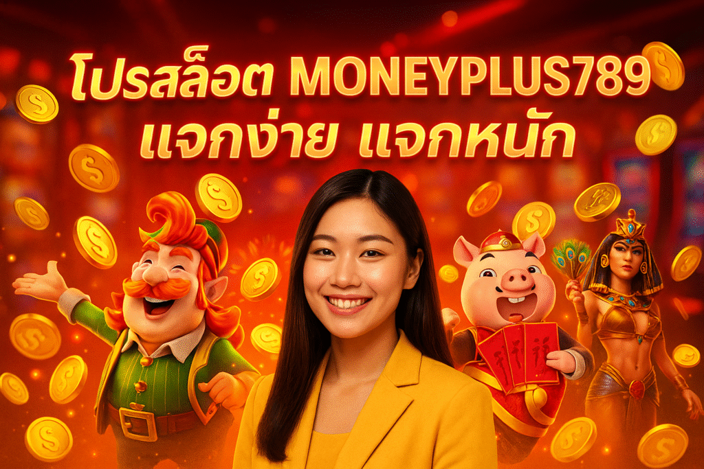 โปรสล็อต MONEYPLUS789 แตกง่าย แจกหนัก