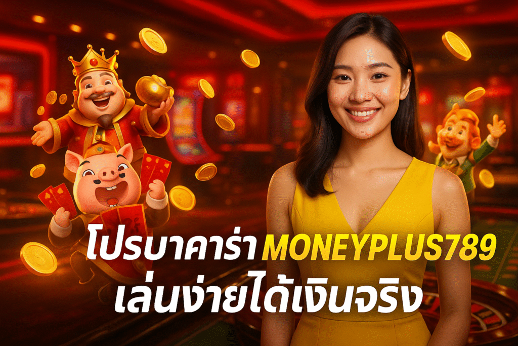 โปรบาคาร่า MONEYPLUS789 เล่นง่าย ได้เงินจริง