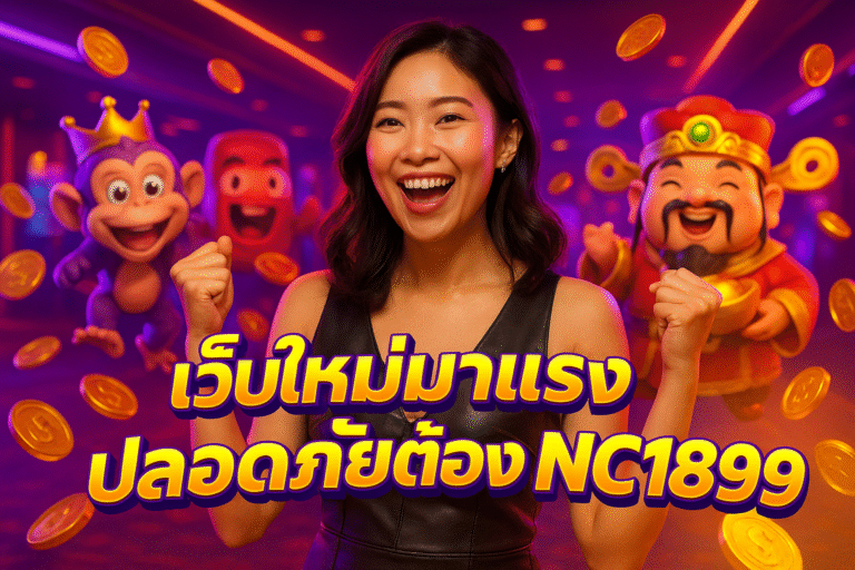 เว็บใหม่มาแรง ปลอดภัยต้อง NC1899